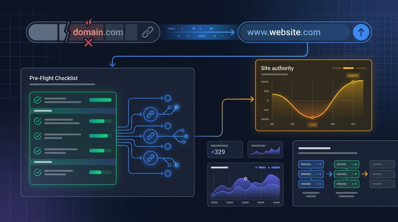 The Domain Migration SEO Playbook: Pre-Flight Checklist, Execution, and Post-Migration Recovery Timeline